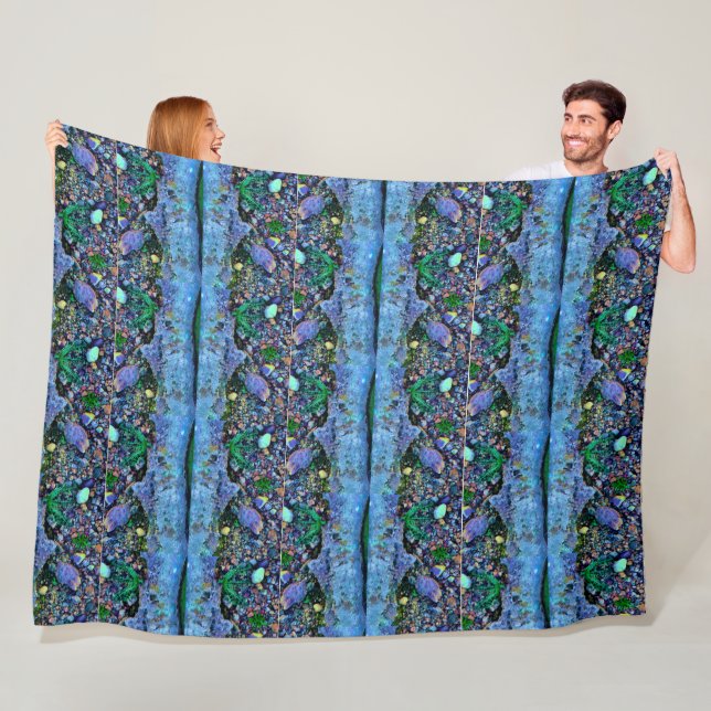 Cobertor De Velo Digital Piscina Water Texture Digital Water Paper (In Situ)