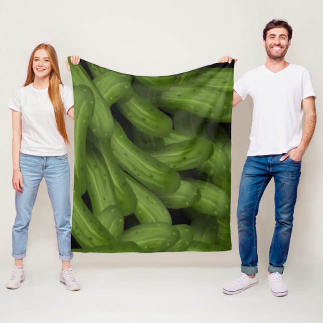 Cobertor De Velo Dill Pickles Fleece Blanket (In Situ)