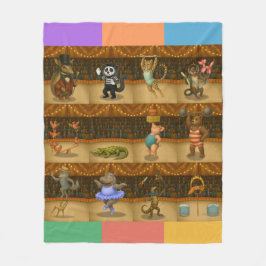 Cobertor De Velo Dingaling Bros Circus acts