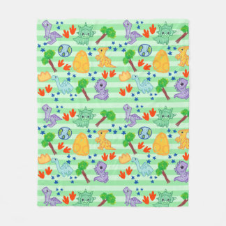 Cobertor De Velo Dino Doodles Blanket - Dinossauro Kawaii