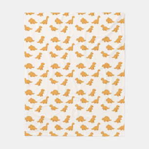 Cobertor De Velo Dinosaur Alegre Nugget de Frango Cama Macia para C