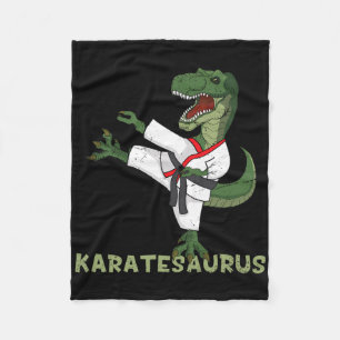 Cobertor De Velo Dinosauro de Karatê Engraçado Karatesaurus T-rex G