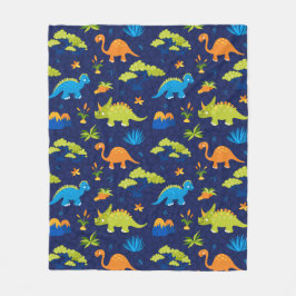 Cobertor De Velo Dinossauros de Fleece Blanket