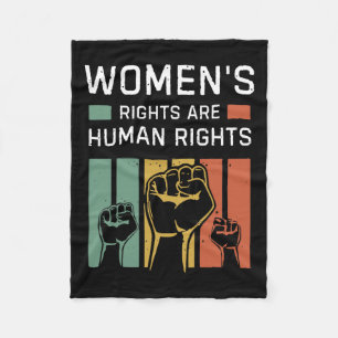 Cobertor De Velo Direitos Humanos Feminismo Mulheres Feministas Rb