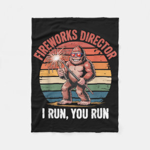 Cobertor De Velo Diretor de Fogos de Artifício I Eu Corro Você Corr