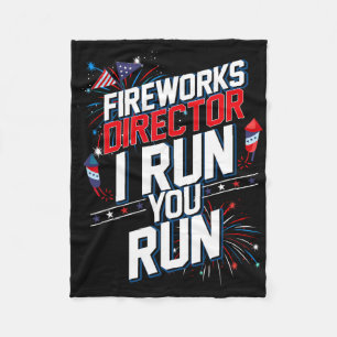 Cobertor De Velo Diretor Do Fireworks Eu Lhe Lanço Em 4 De Julho.