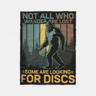 Cobertor De Velo Disc Golf Sasquatch Bigfoot Disc Golfer Funny Disc