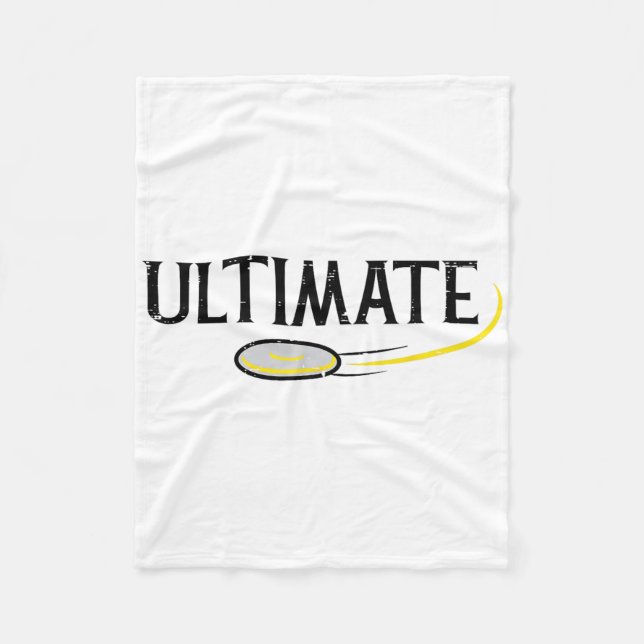 Cobertor De Velo Disco Golfe Ultimate Frisbee Frolf Esporte Jogador (Frente)
