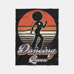 Cobertor De Velo Disco Queen 70's Vintage 80s Themed Retro Dancin Q
