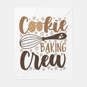Cobertor De Velo Diversão Cookie Baking Crew Design