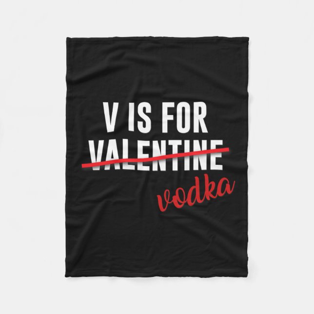 Cobertor De Velo Diversão V É Para Álcool De Vodka Para Presente De (Frente)