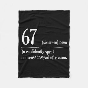 Cobertor De Velo Divertido 67 Definição O Significado De 67 Meme Si