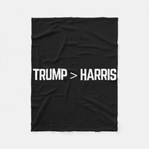 Cobertor De Velo Divertido Trump É Maior Que Harris Vote Republican
