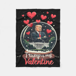 Cobertor De Velo Divertido Trump é meu namorado homens mulheres ade