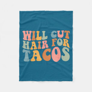 Cobertor De Velo Divertido Vai Cortar Cabelo Tacos Cabeleireiro