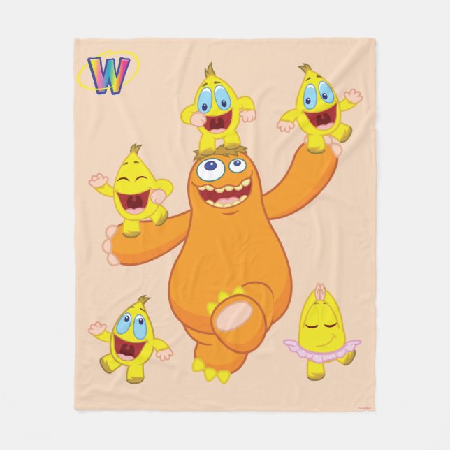 Cobertor De Velo Divertimento de Zingoz e de Zangoz (Frente)