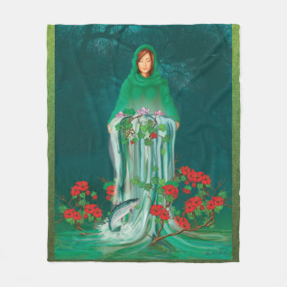 Cobertor De Velo Divine Feminine Fleece Blanket