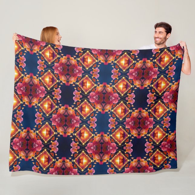 Cobertor De Velo Diwali Fireworks (In Situ)
