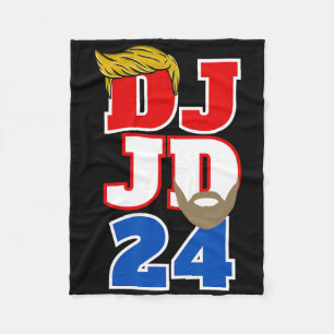 Cobertor De Velo Dj Jd 24 Trump Cabelo Vance Barba 2024 Republicano