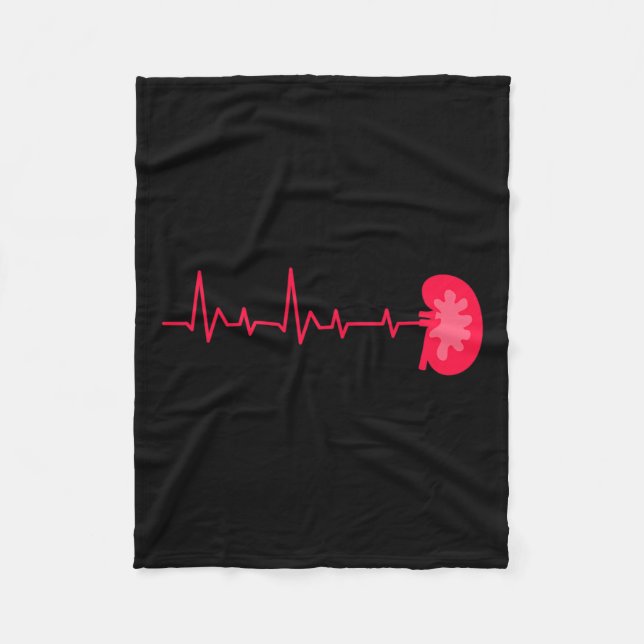 Cobertor De Velo Doador - Ekg Frequência Cardíaca (Frente)