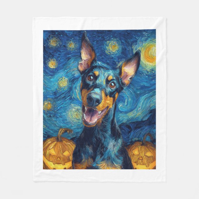 Cobertor De Velo doberman (Frente)