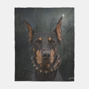 Cobertor De Velo Doberman Pinscher