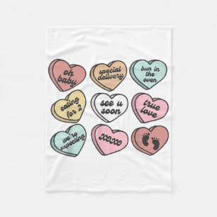 Cobertor De Velo Doce doce Dia de os namorados de amor cardíaco