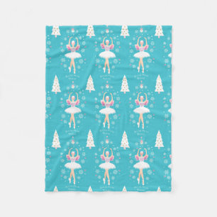 Cobertor De Velo Doce Pastel Nutcracker Natal