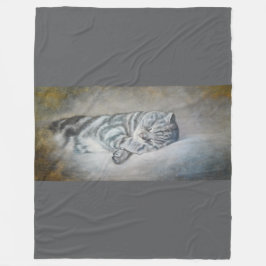 Cobertor De Velo Doces Sonhos de um Shorthair Britânico