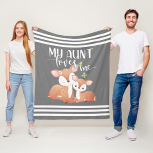 Cobertor De Velo Doe and Fawn Minha Tia me ama