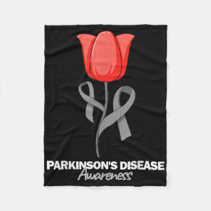Cobertor De Velo Doença de Parkinsons Sensibilização Abril Mês Tuli