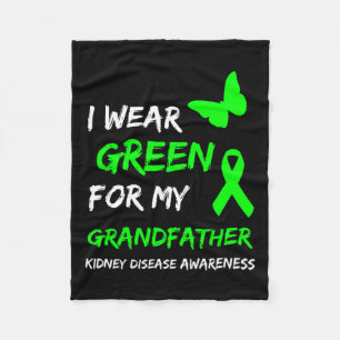 Cobertor De Velo Doença Renal Eu Visto Verde Para Minha Costela Do
