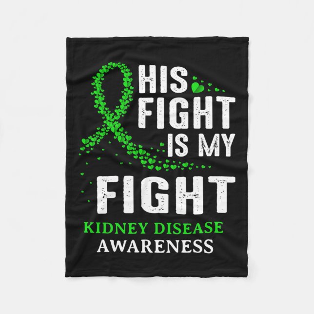 Cobertor De Velo Doença Renal Sensibilização Sobreviventes Homens V (Frente)