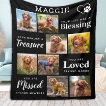 Dog Memorial Gift - Pet Personalizado Perde 8 Foto