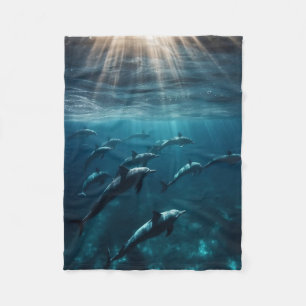 Cobertor De Velo Dolphin Blanket