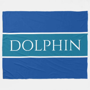 Cobertor De Velo DOLPHIN Sporty Bright Blue Strips Náuticos