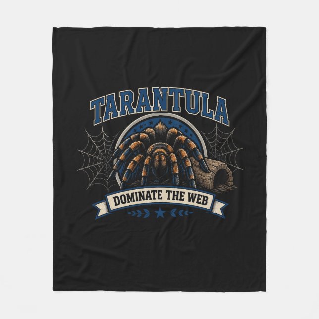 Cobertor De Velo Dominar a Tarântula da Web (Frente)