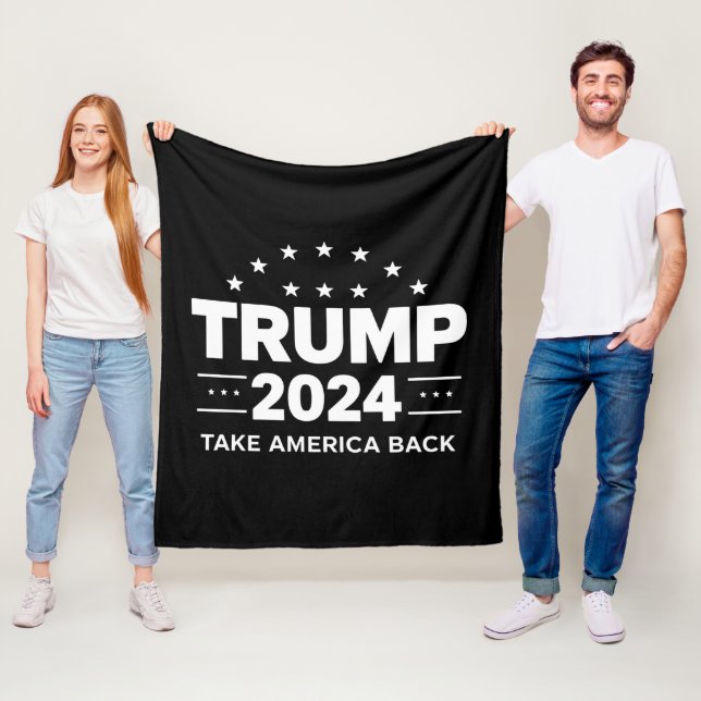 Cobertor De Velo Donald Trump 2024 Devolva a América Eleição (In Situ)