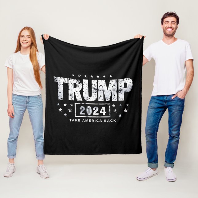 Cobertor De Velo Donald Trump 2024 Devolva a América Eleição  (In Situ)