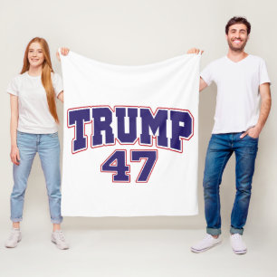 Cobertor De Velo Donald Trump 47