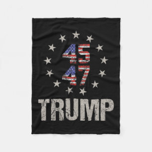 Cobertor De Velo Donald Trump 47 Presidente Dos Eua 2024 Shirt Trum