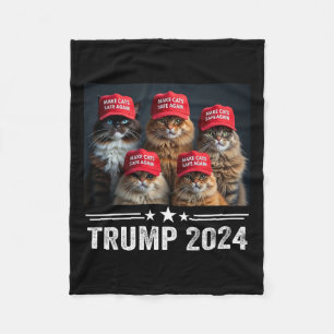 Cobertor De Velo Donald Trump Torna Os Gatos Seguros Novamente Red