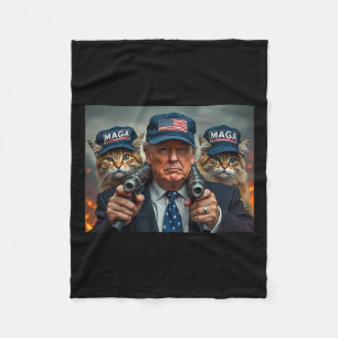 Cobertor De Velo Donald Trump Torna Os Gatos Seguros Novamente Red