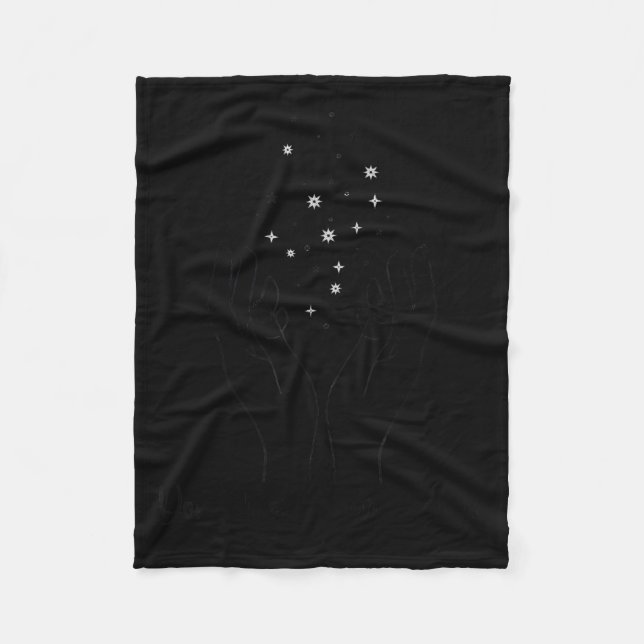 Cobertor De Velo Don't Hide Your Magic Motivational Quote Sitive Vi (Frente)