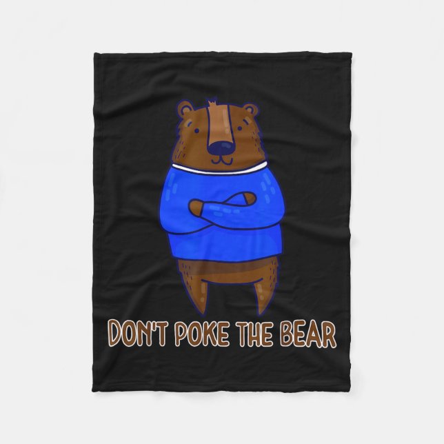 Cobertor De Velo Don't Ke The Bear Gift  (Frente)