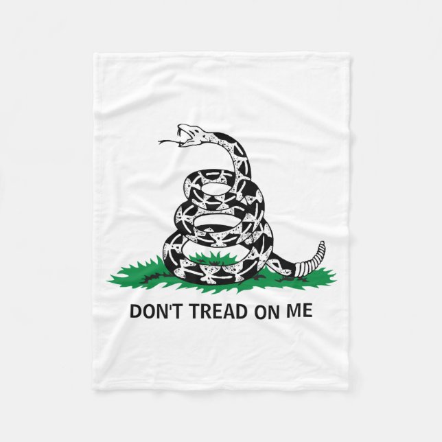 Cobertor De Velo Dont Tread On Me  (Frente)