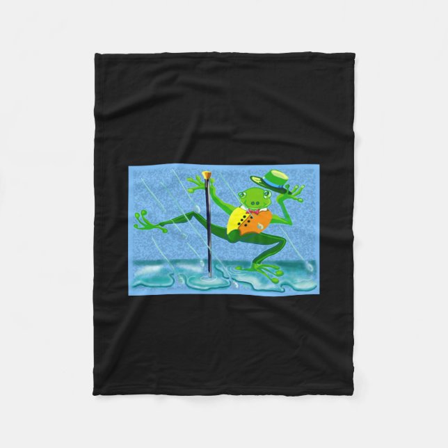 Cobertor De Velo Dont Worry Be Hoppy Toddler  (Frente)