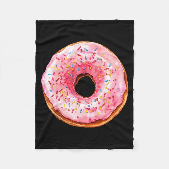 Cobertor De Velo Donut Adult Kids Men Women Doughnut Costume  (Frente)
