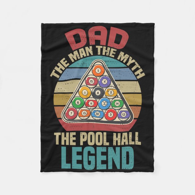 Cobertor De Velo Dormir Com Uma Piscina De Rack Engraçado Do Jogado (Frente)