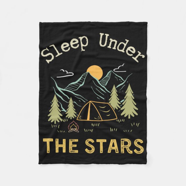 Cobertor De Velo Dormir sob as estrelas; Acampamento  (Frente)